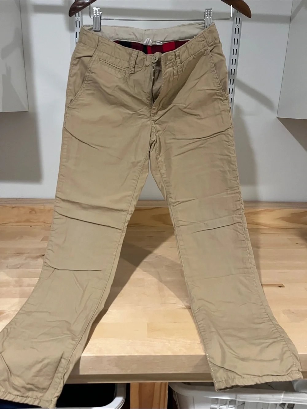 Boys Gap Kids Flannel lined khakis